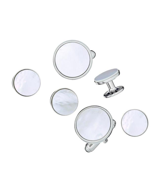 Jan Leslie Link Up Circle Cufflinks and Tuxedo Studs Product Image