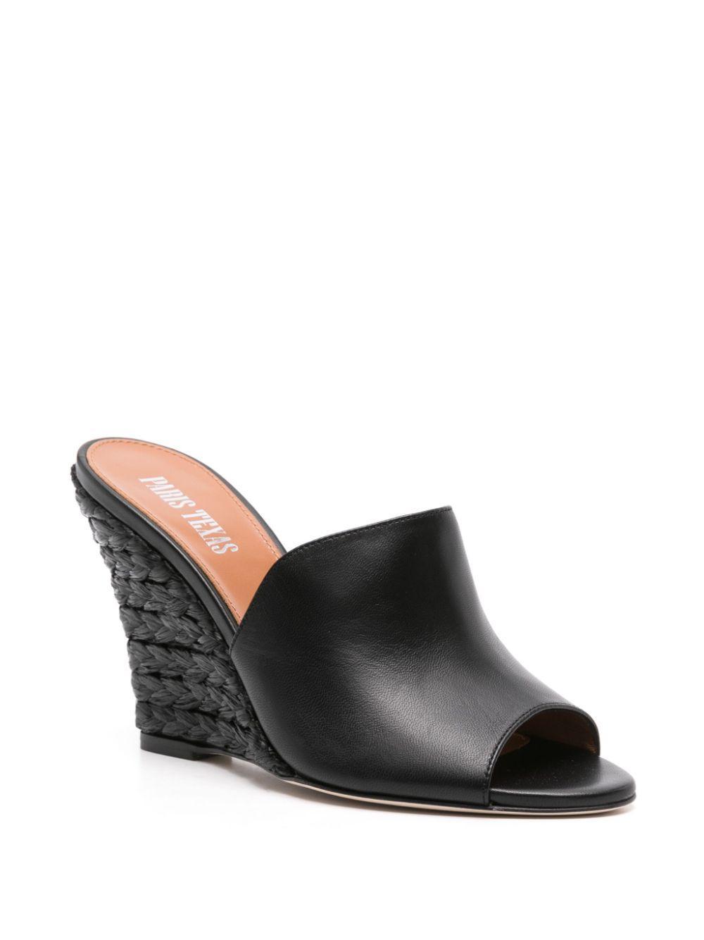 PARIS TEXAS Deia Mule In Black Product Image