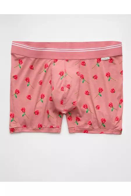 AEO Mens Roses Valentine 4.5 Ultra Soft Boxer Brief Men's Product Image