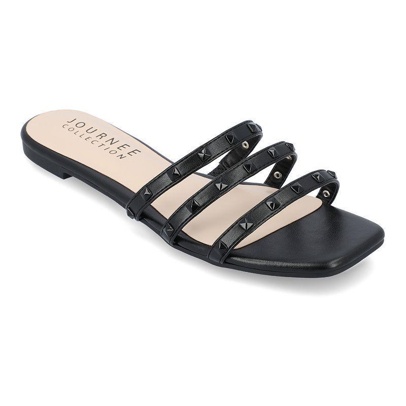 Journee Collection Camarie Womens Embellished Strappy Sandal Product Image