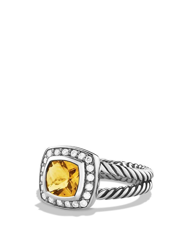 Womens Petite Albion Ring With Pav Diamonds Product Image