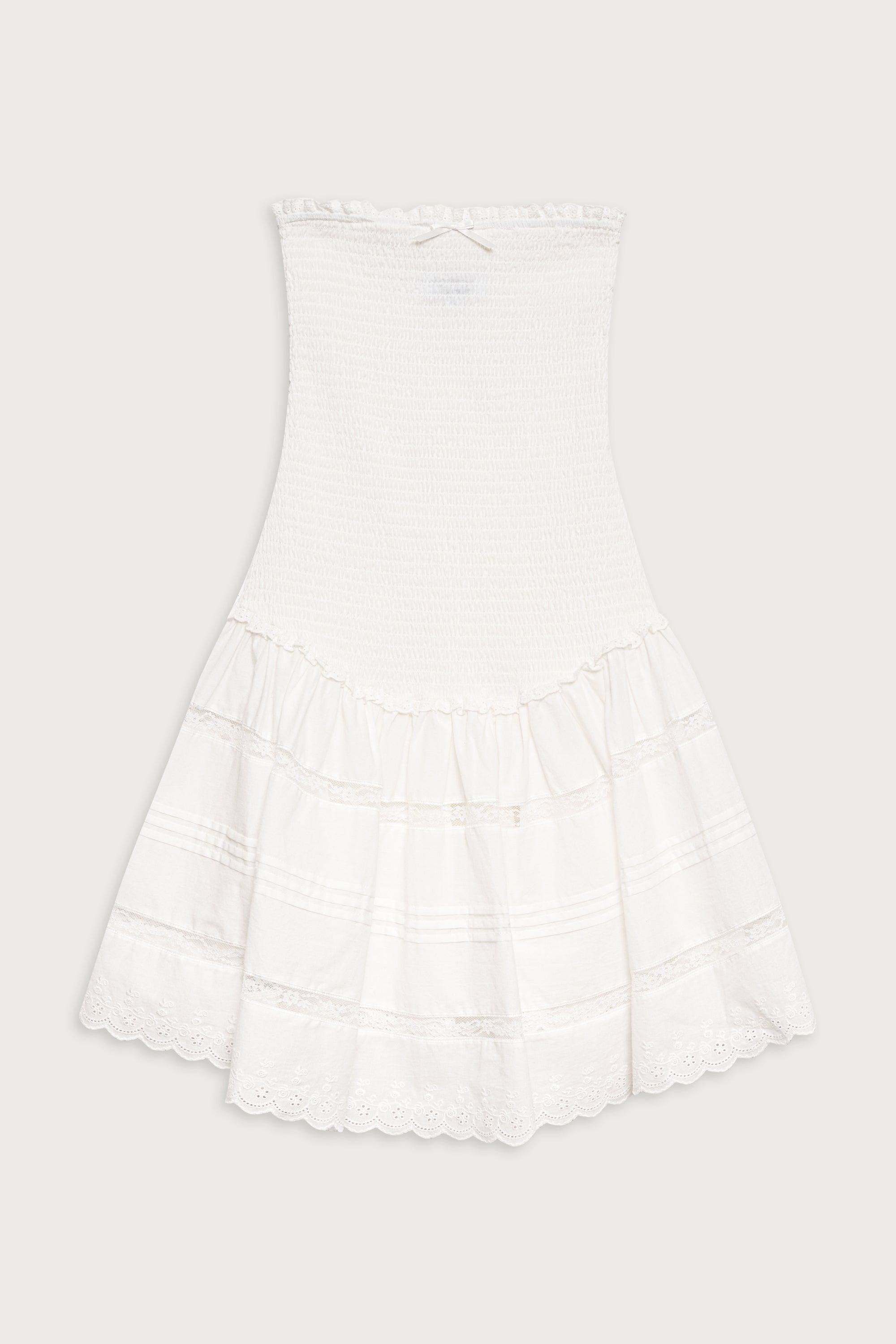 Day Princess Mini Dress - White Product Image