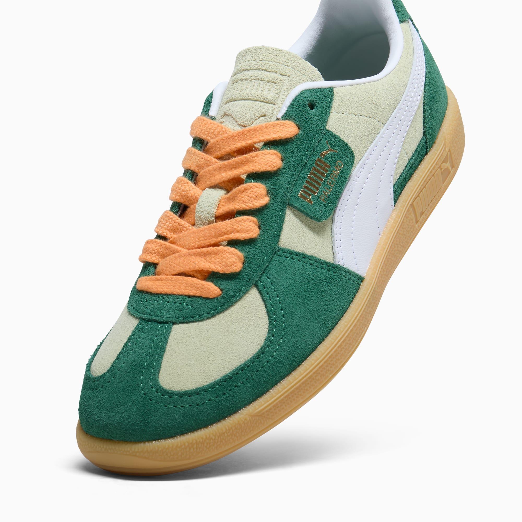 PUMA Palermo Women's Sneakers in Pistachio Green/Vine/Gum Product Image