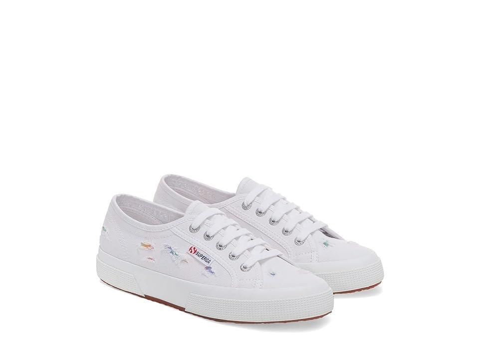 Superga 2750 Ripped Multicolor Cotton Multicolor Shaded Print) Women's Shoes product image