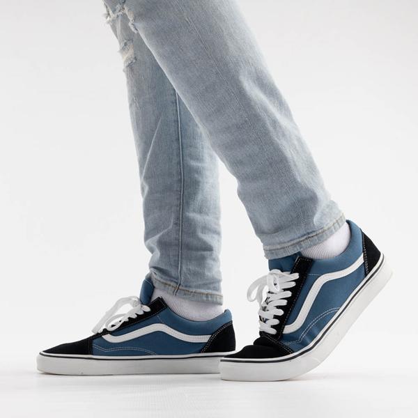 Vans Mens Vans Old Skool - Mens Shoes Navy/White Product Image