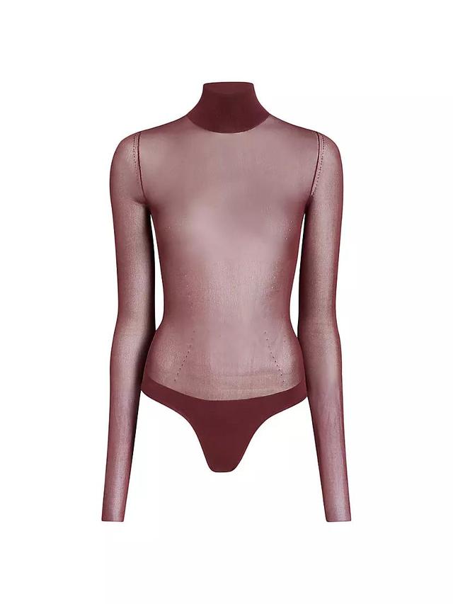 Tallin Sheer Turtleneck Bodysuit Product Image