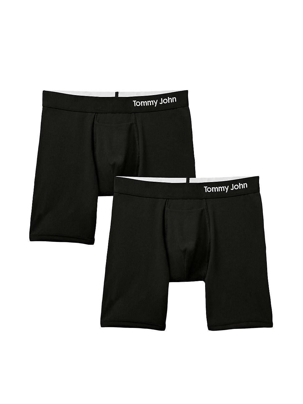 Tommy John 2-Pack Cool Cotton 6-Inch Boxer Briefs Product Image