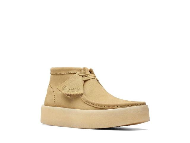 Clarks Wallabee Cup Boot (Maple Suede) Men's Shoes Product Image