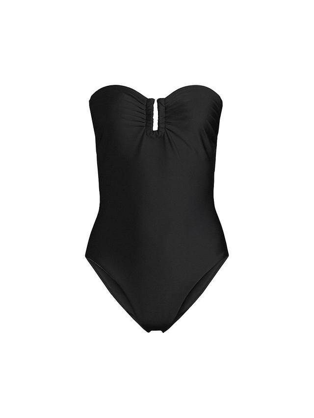 Womens Becca Strapless One-Piece Swimsuit Product Image