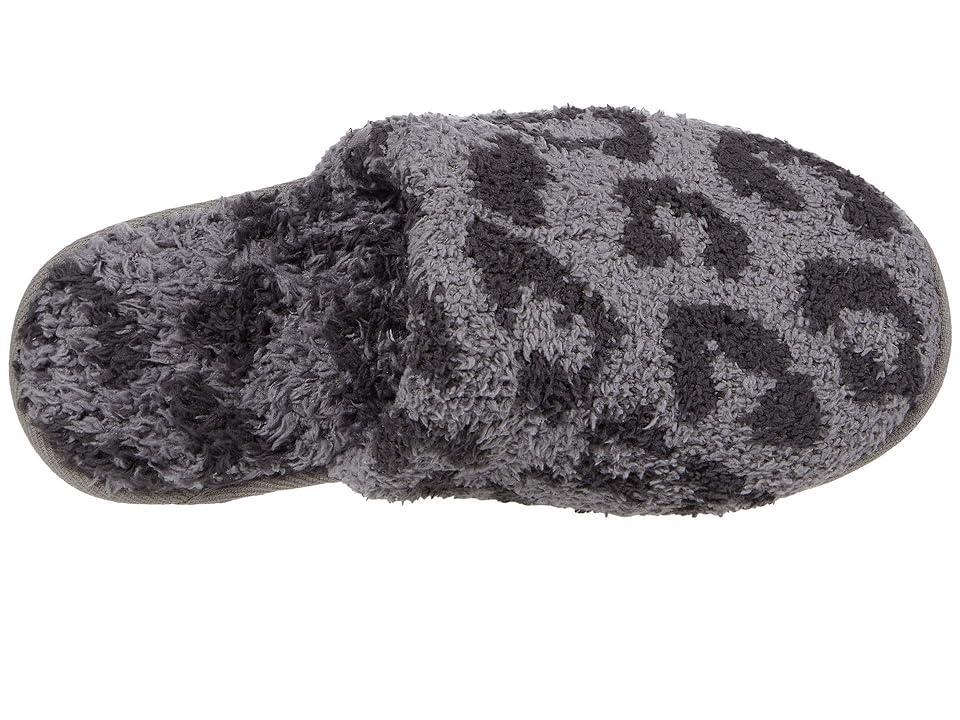 Womens Cozychic Leopard-Print Slippers Product Image