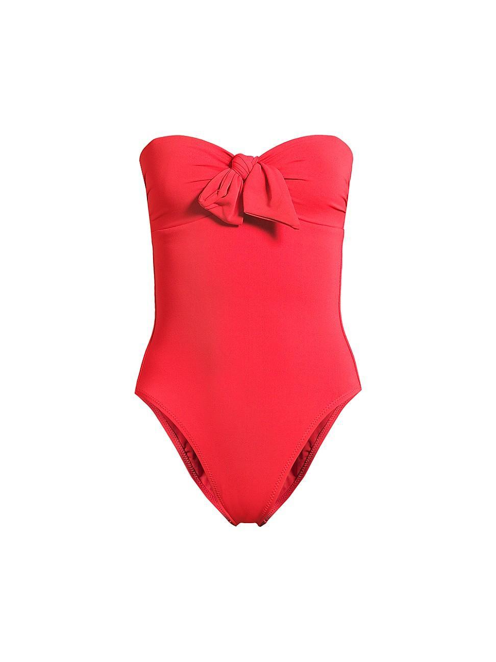 Womens Ava Bandeau One-Piece Swimsuit Product Image