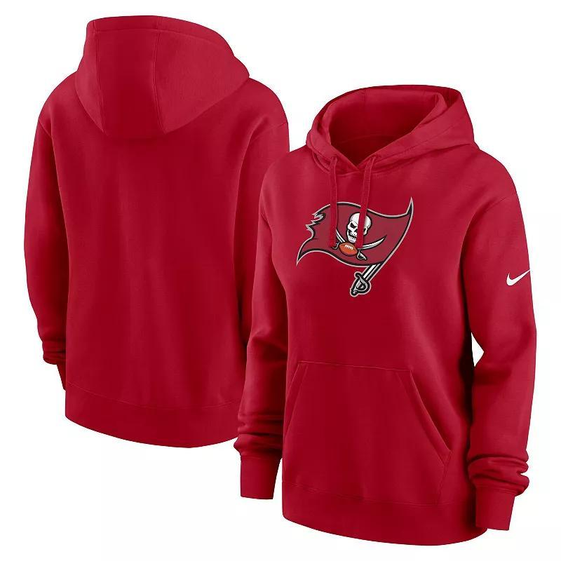 Womens Nike Tampa Bay Buccaneers Club Fleece Pullover Hoodie Product Image