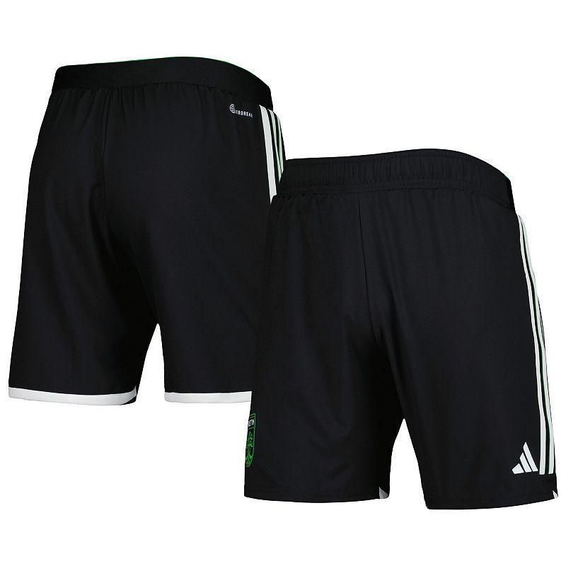 Mens adidas Black Austin FC 2023 Away AEROREADY Authentic Shorts Product Image