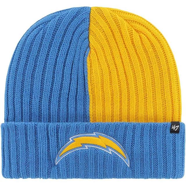 Mens 47 Powder Blue Los Angeles Chargers Fracture Cuffed Knit Hat Product Image