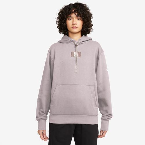 Nike Womens Sabrina Hoodie - Purple/White Product Image