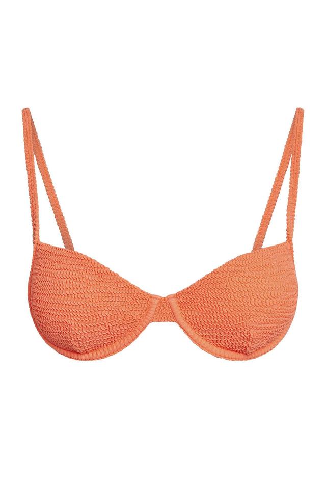 Capri Top - Summer Peach Crinkle Product Image