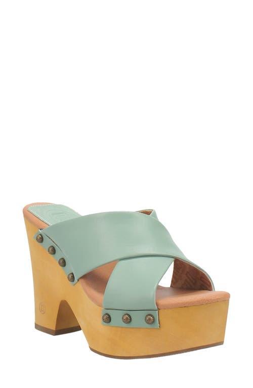 Dingo Driftwood Platform Wedge Sandal Product Image