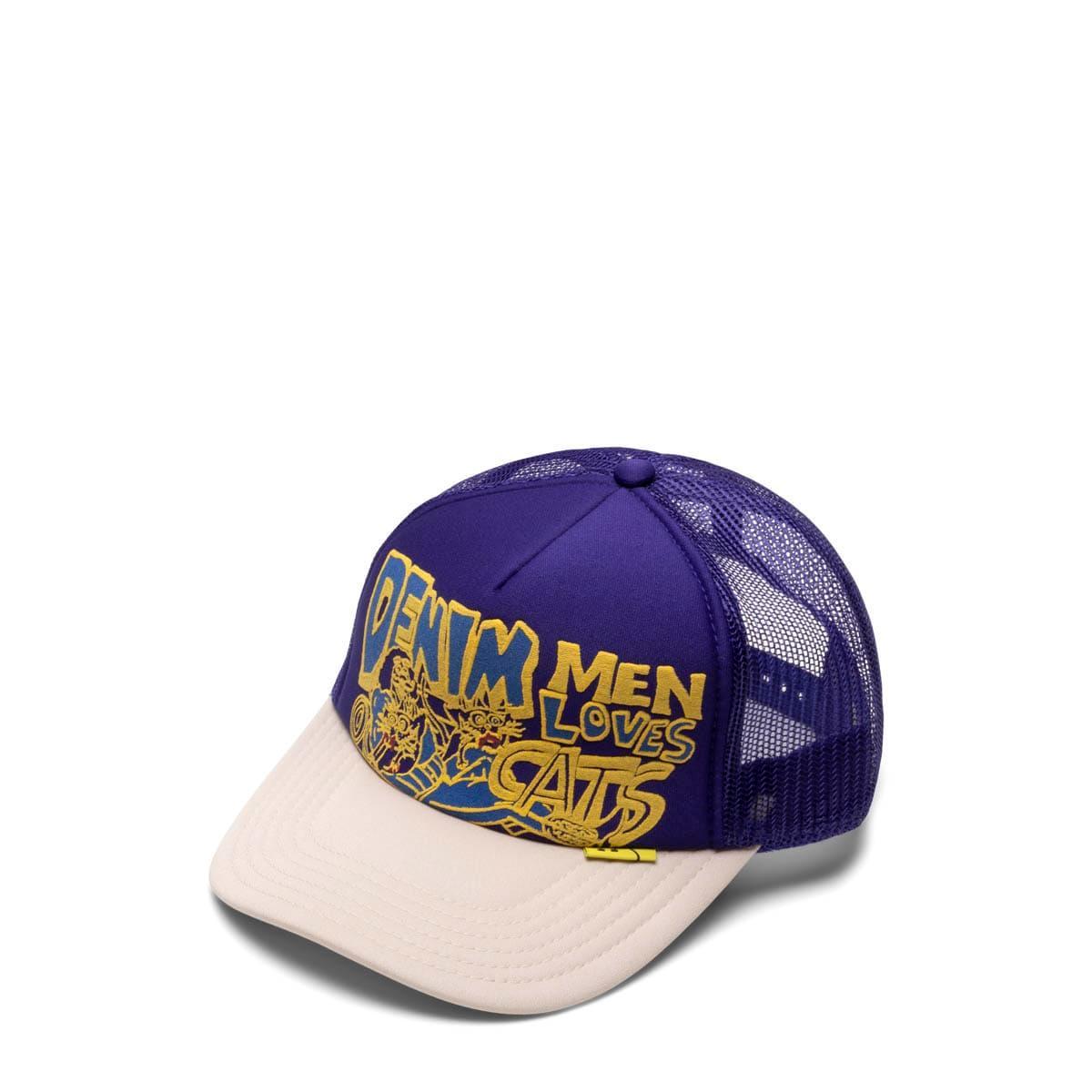 DENIM MEN LOVE CATS TRUCKER CAP Male Product Image