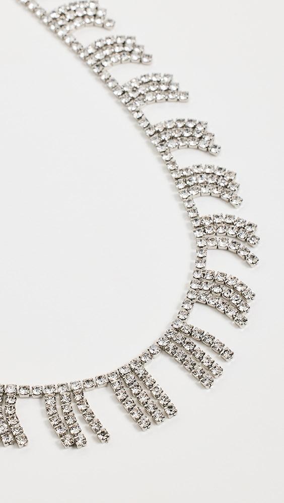 Roxanne Assoulin Rhinestone Fringe Necklace | Shopbop Product Image