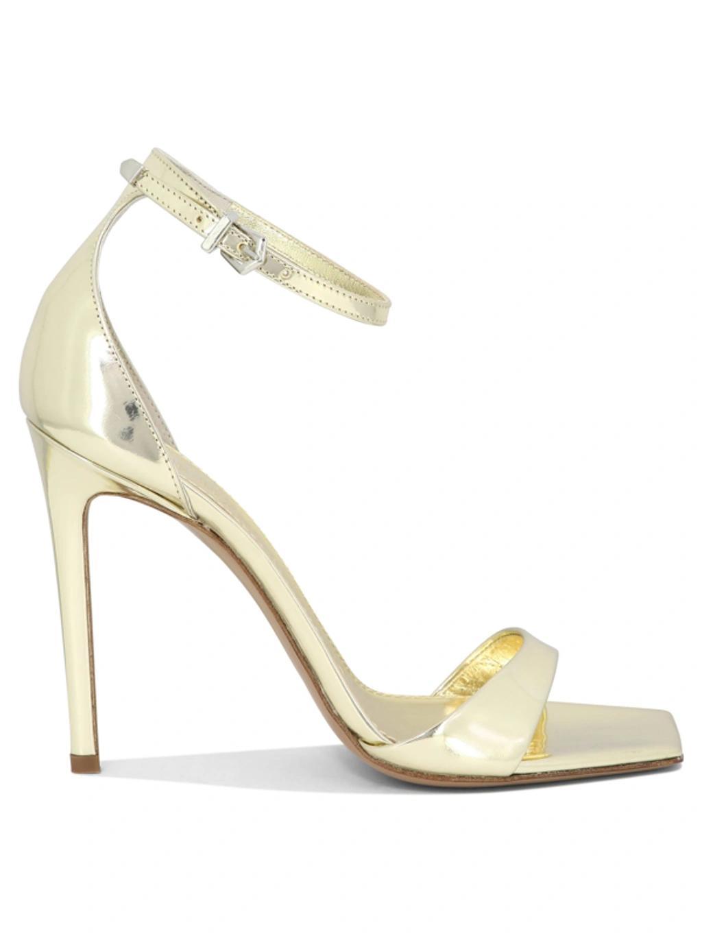 Stiletto Sandals In Gold product image