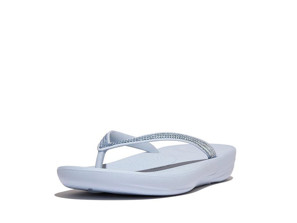 FitFlop Iqushion Ombre Sparkle Flip-Flops (Skywash ) Women's Shoes Product Image