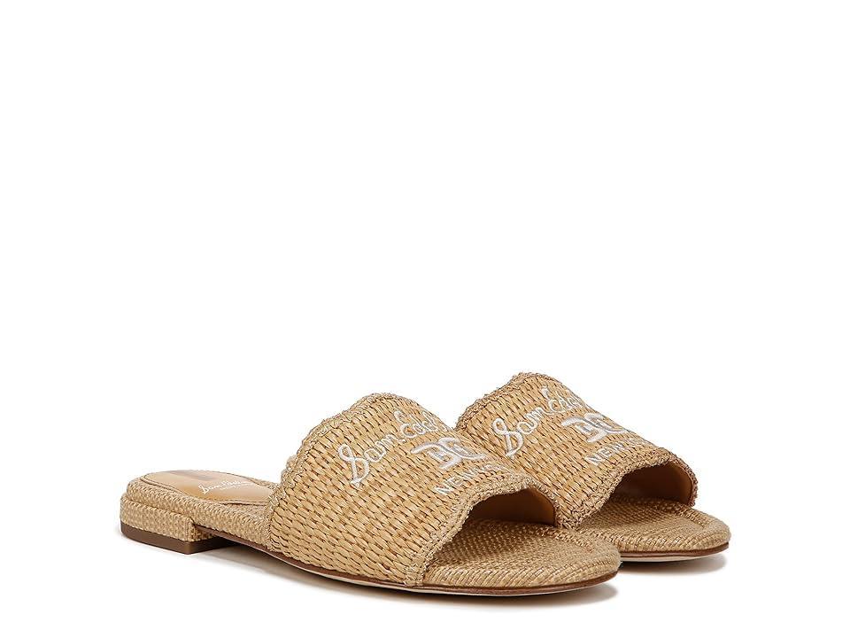 Sam Edelman Evette Slide Sandal Sandshell Raffia Product Image