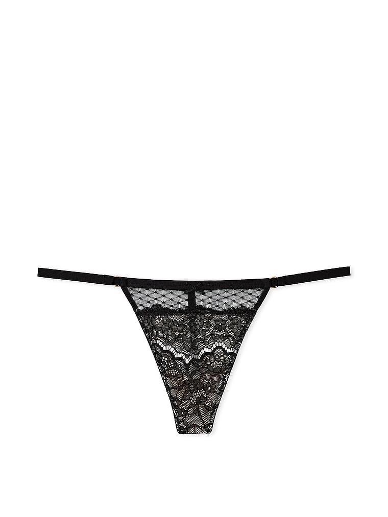 Lace & Mesh V-String Panty Product Image