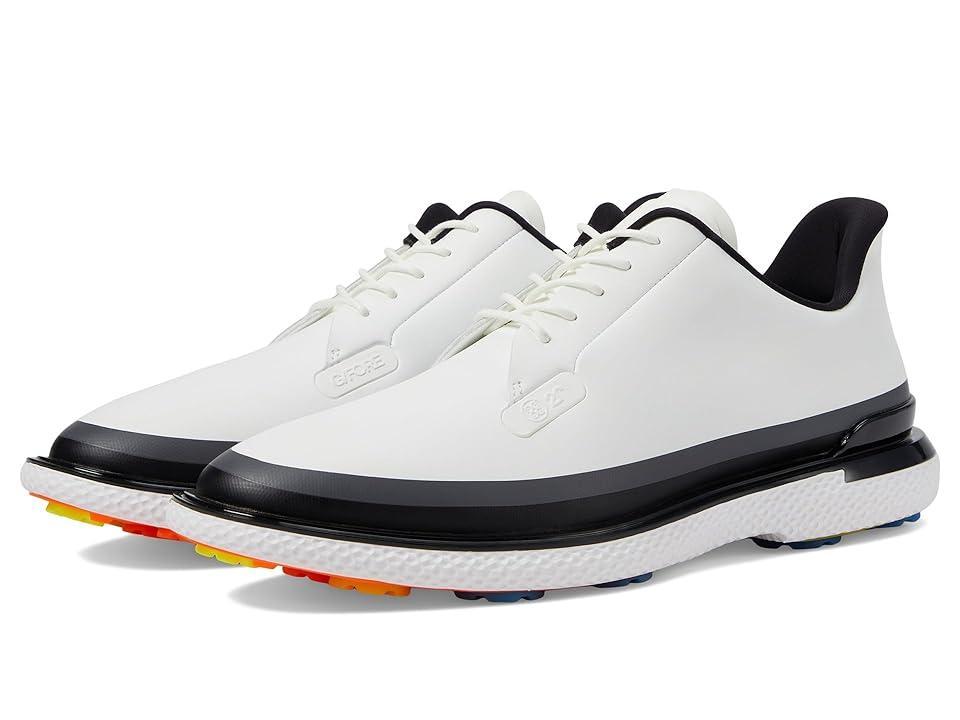 GFORE Men's Gallivanter T.P.U. Tuxedo Golf Shoes (Snow/Onyx) Men's Golf Shoes Product Image