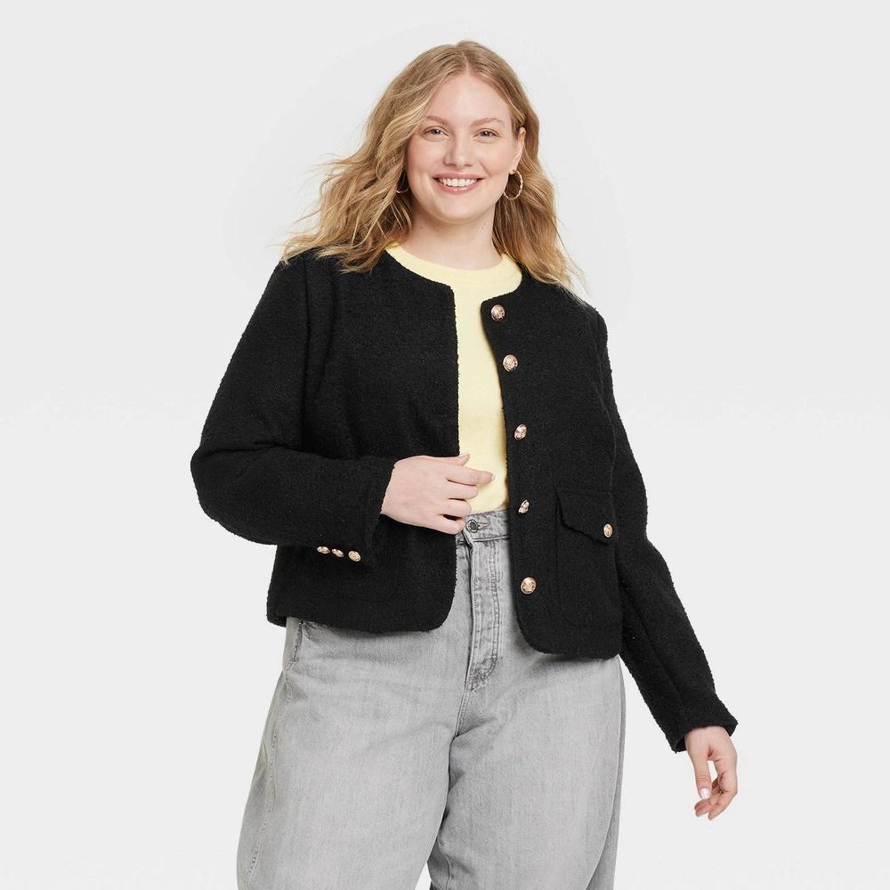 Womens Button-Front Jacket - Universal Thread Product Image