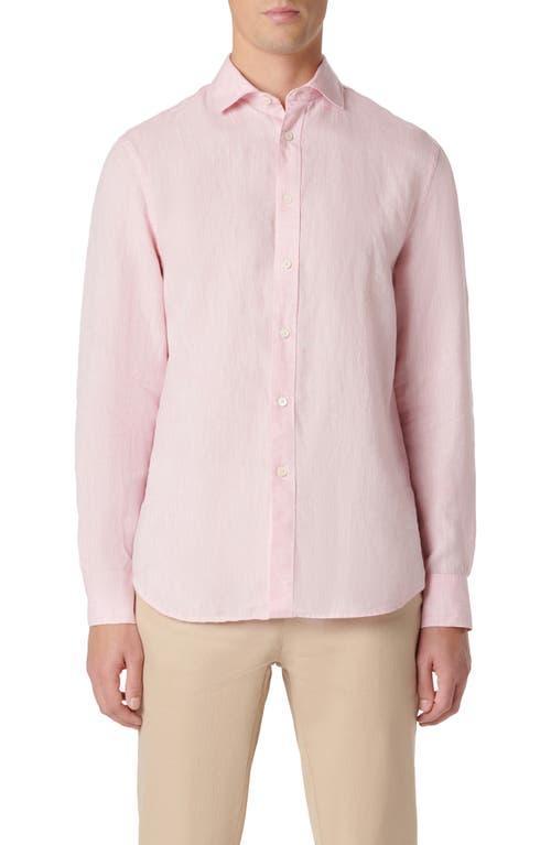 Bugatchi Axel Linen Button-Up Shirt Product Image