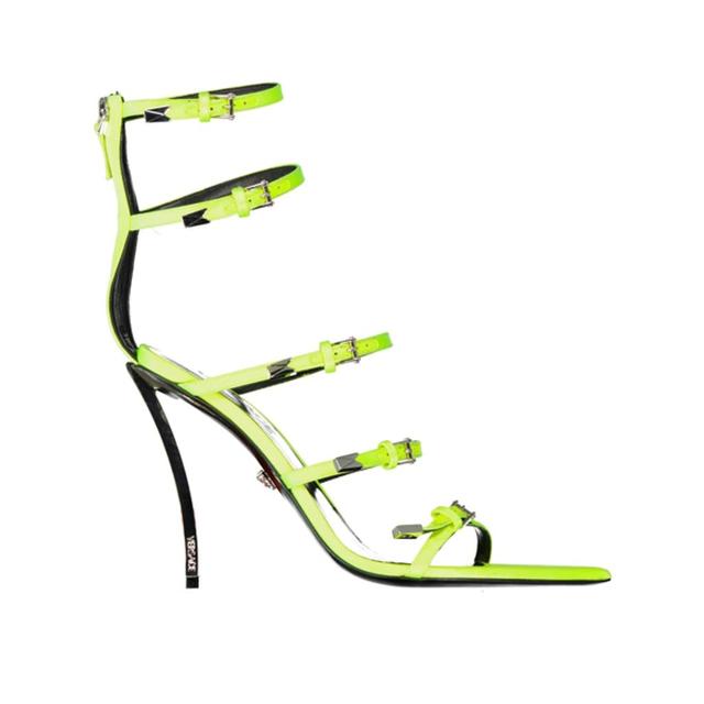 Pin-point Sandals In Yellow Product Image