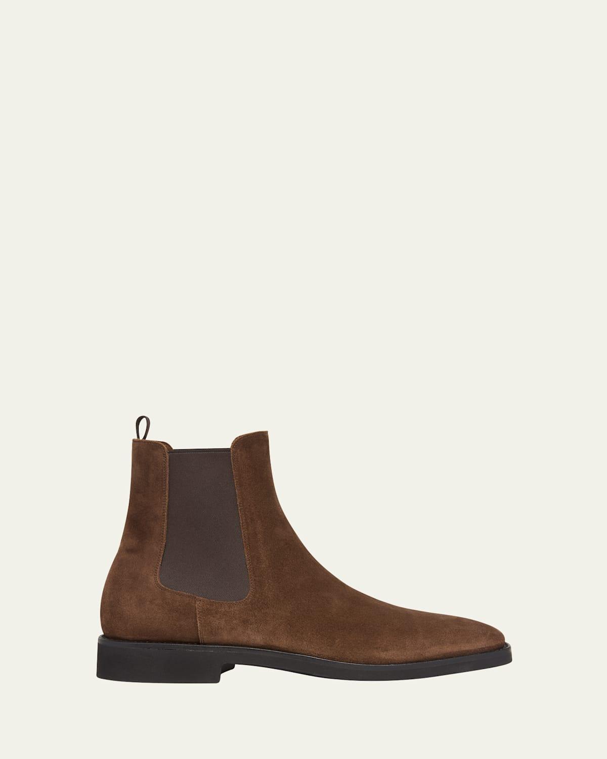 Mens Suede Leather Chelsea Boots product image