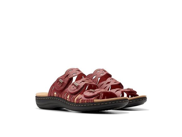 Clarks Laurieann Ruby Leather) Women's Sandals Product Image