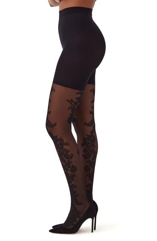 SPANX Tight End Floral Shaper Tights Product Image