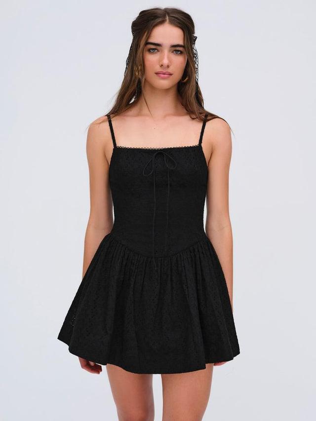 Beau Mini Dress — Black Product Image