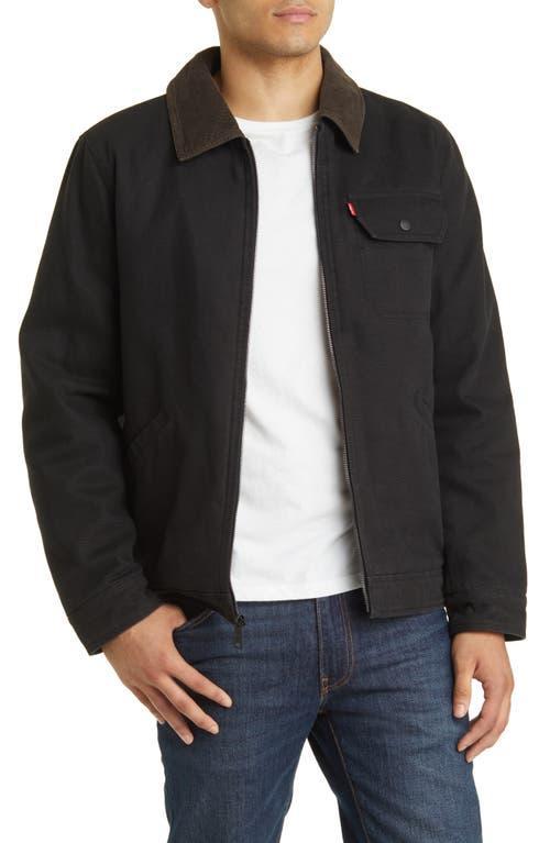 Mens Levis Trucker Jacket with Corduroy Collar Product Image