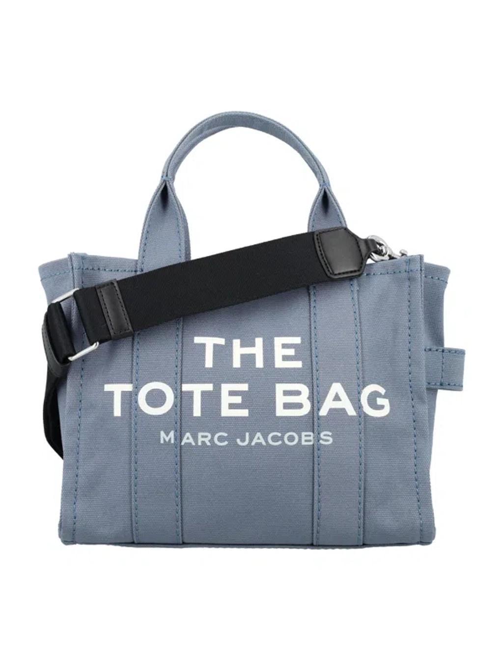 MARC JACOBS The Small Tote Bag In Blue Product Image