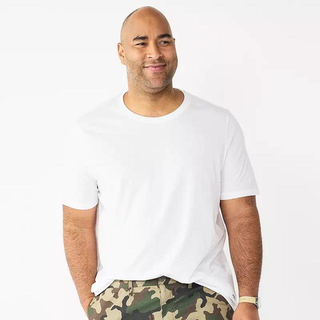 Big & Tall Sonoma Goods For Life Tee, Mens White Product Image