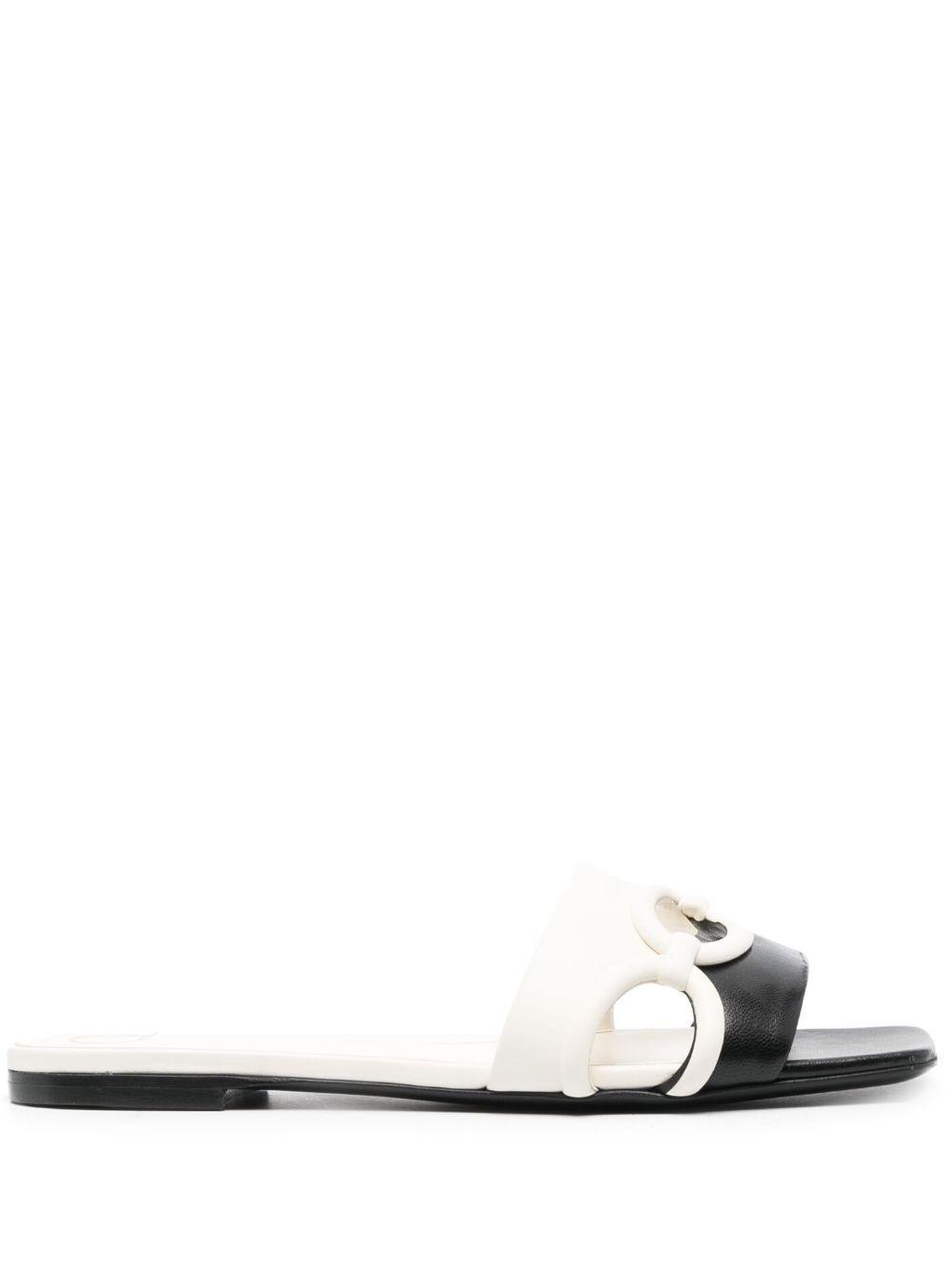 VALENTINO GARAVANI Valentino Open Toe Slip In Black Product Image