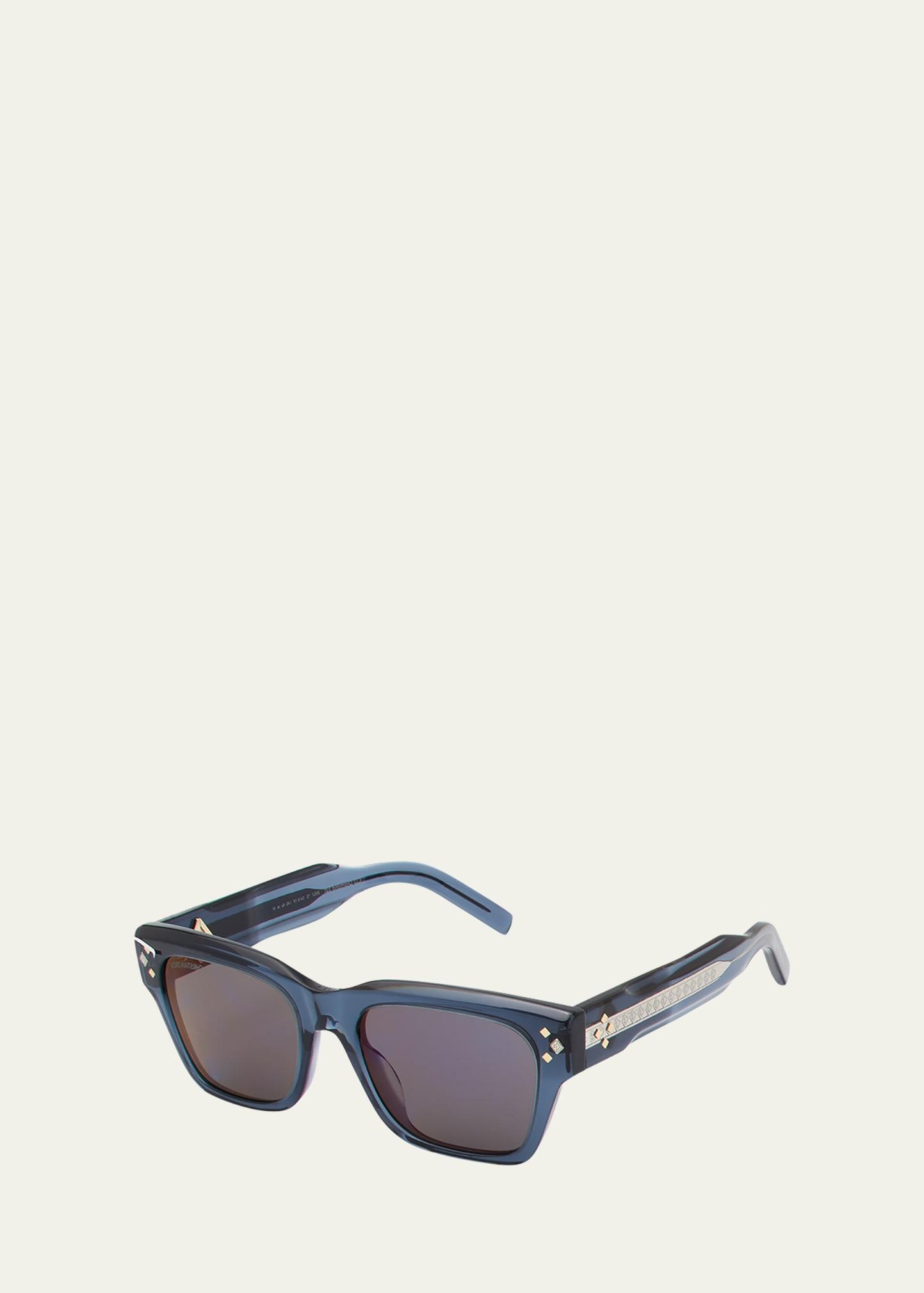 Mens DiorB23 57MM Square Sunglasses Product Image