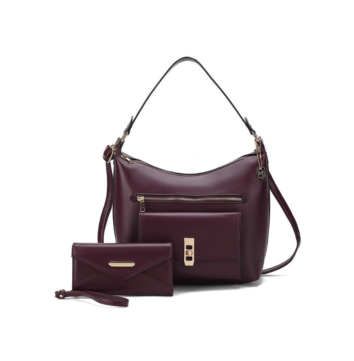 Mkf Collection Clara Women s Shoulder Bag with Wristlet Wallet by Mia K Product Image