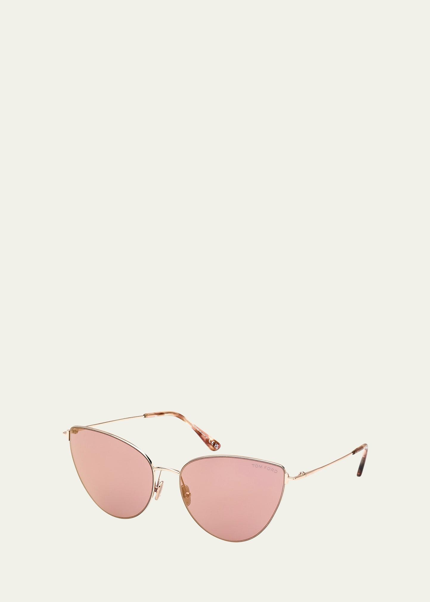 Anais Metal Cat-Eye Sunglasses Product Image