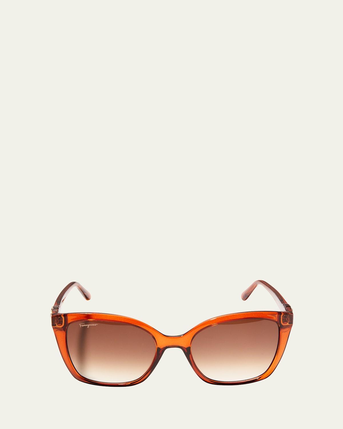 Gancini Square Injection Plastic Sunglasses Product Image