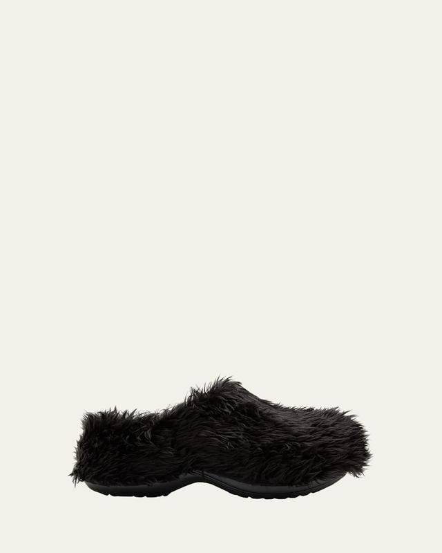 x Crocs Mens Faux Fur Mules Product Image