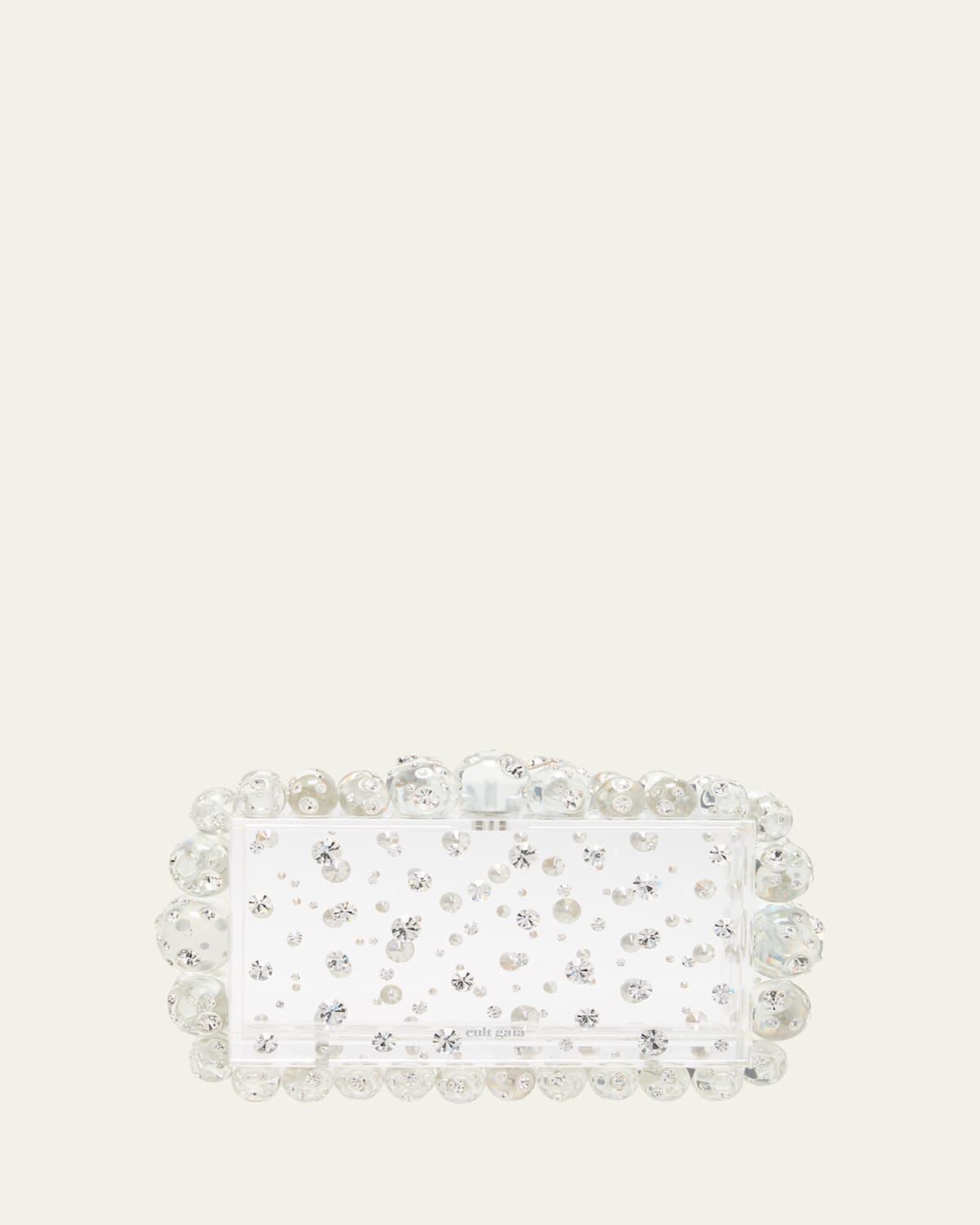 Cult Gaia Eos Embellished Acrylic Box Clutch Product Image