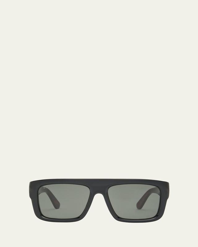 Mens Decor Squared Recycled Acetate Sunglasses Product Image