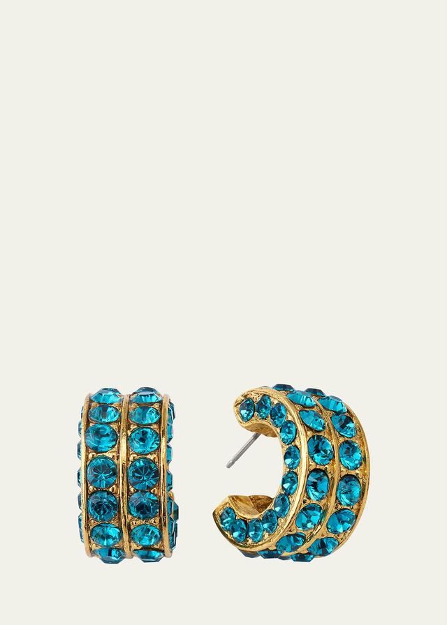 Double Mini Hoop Earrings Product Image