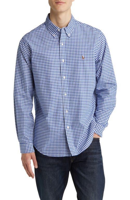 Polo Ralph Lauren Long Sleeve Cotton Oxford Button-Down Shirt Product Image