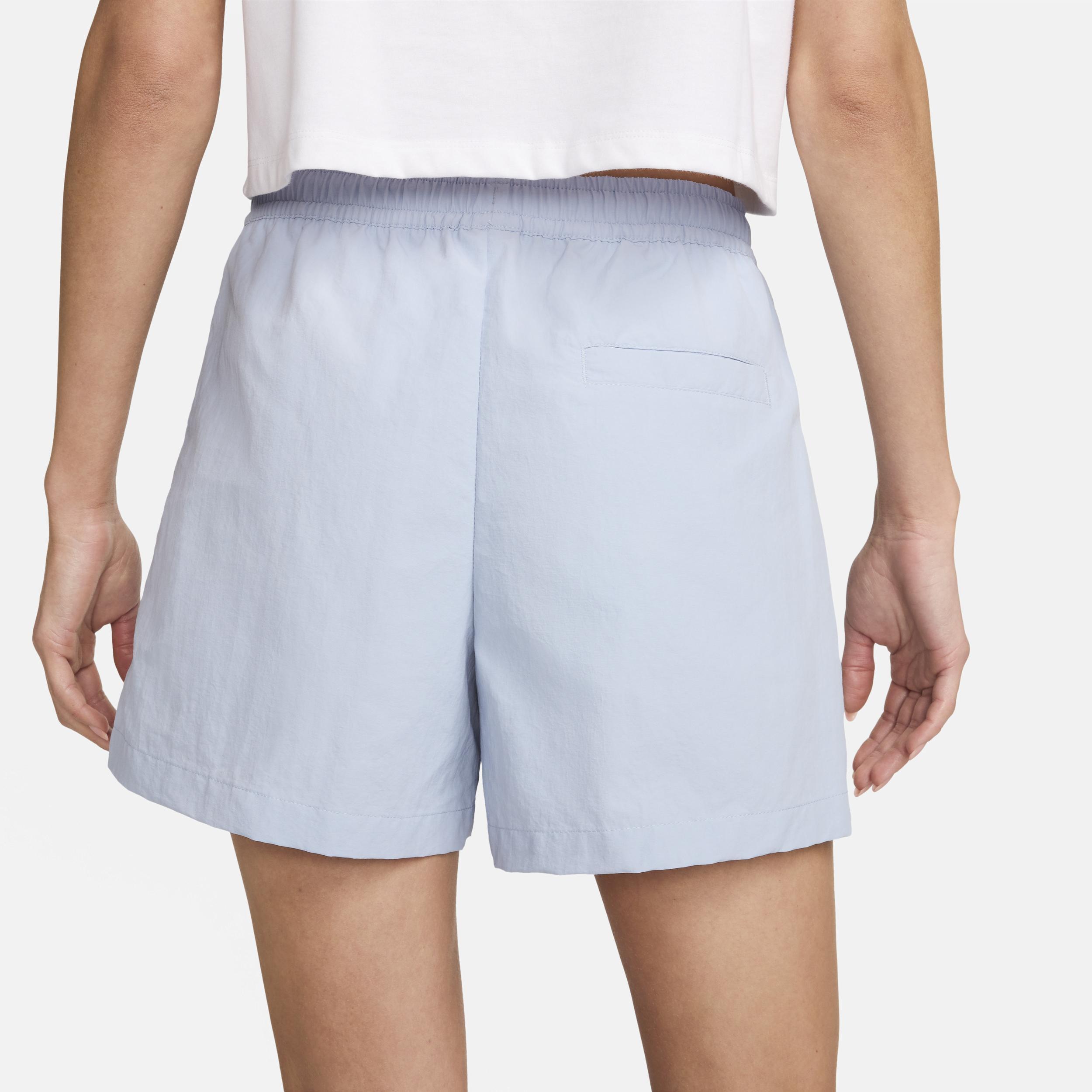 Nike Womens Nike Essential 5 Woven Shorts - Womens Lt Armoury Blue/Sail Product Image