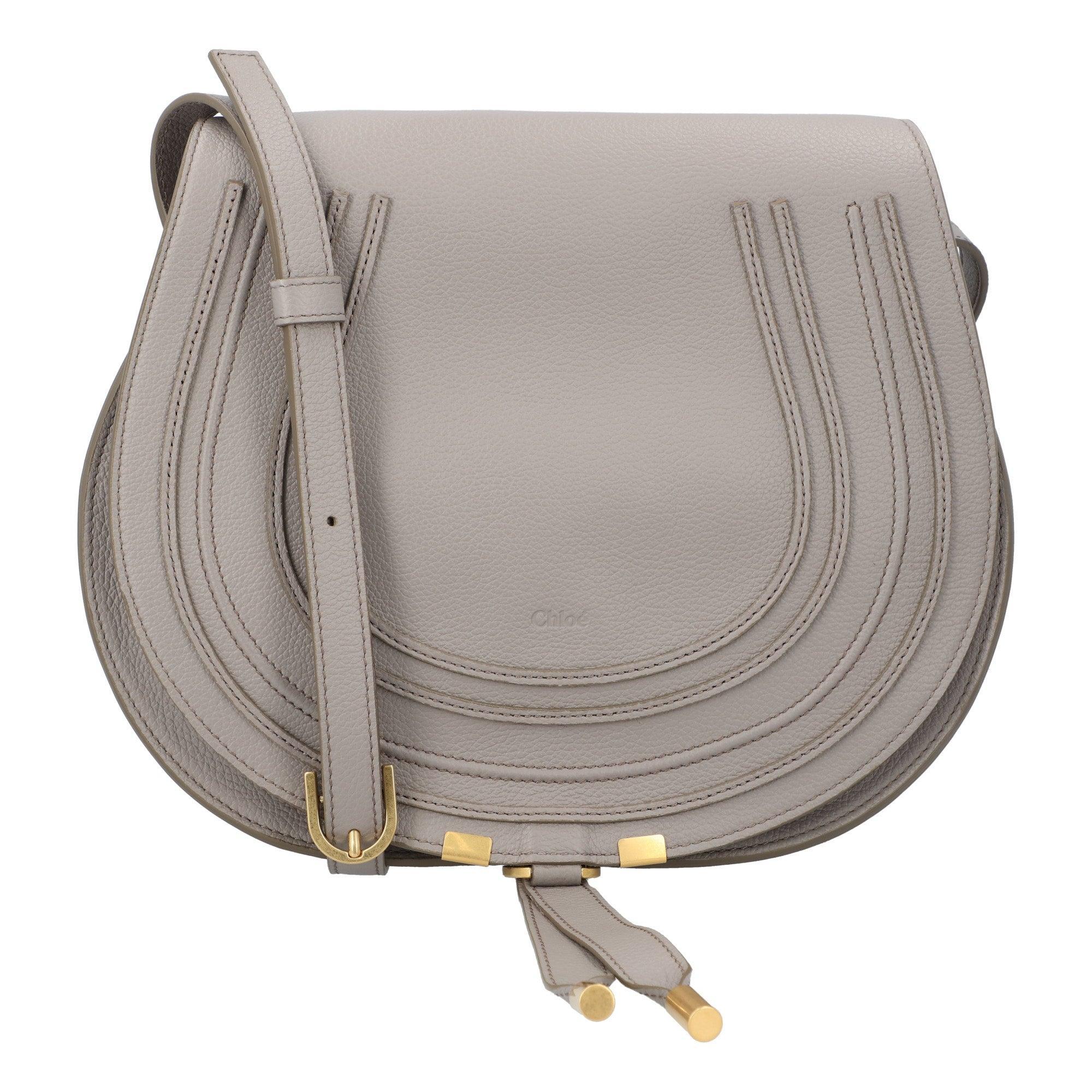 Marcie Medium Saddle Bag Grey Product Image